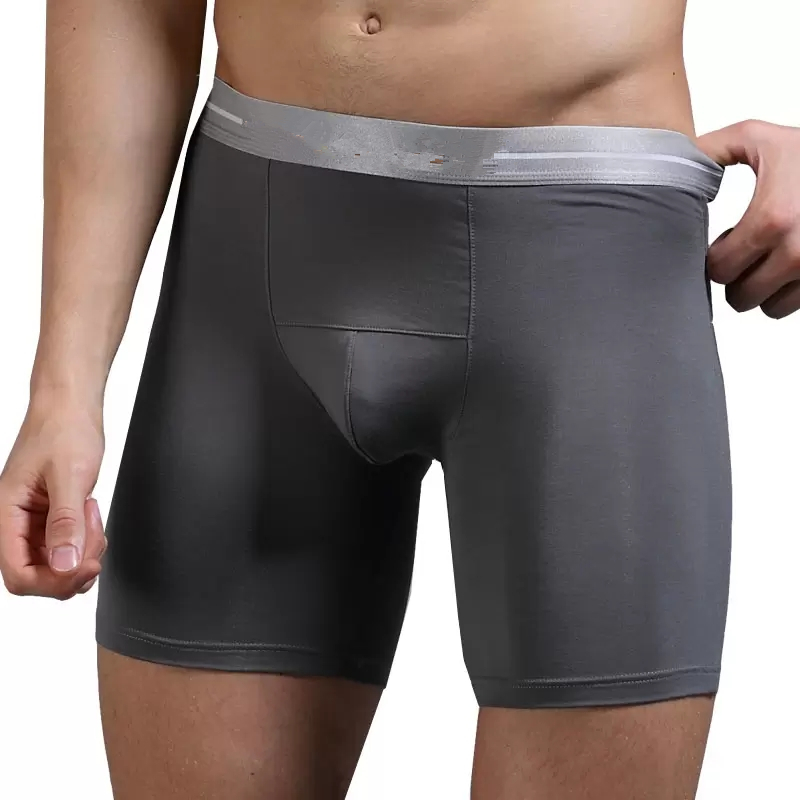 Fashion Everyday Comfortable Long Leg Short Leg Men's Male Underpants Man Underwear Plain Boxer Shorts Pouch Cuecas Modal, 016purple
Fashion Everyday Comfortable Long Leg Short Leg Men's Male Underpants Man Underwear Plain Boxer Shorts Pouch Cuecas Modal, 016purple