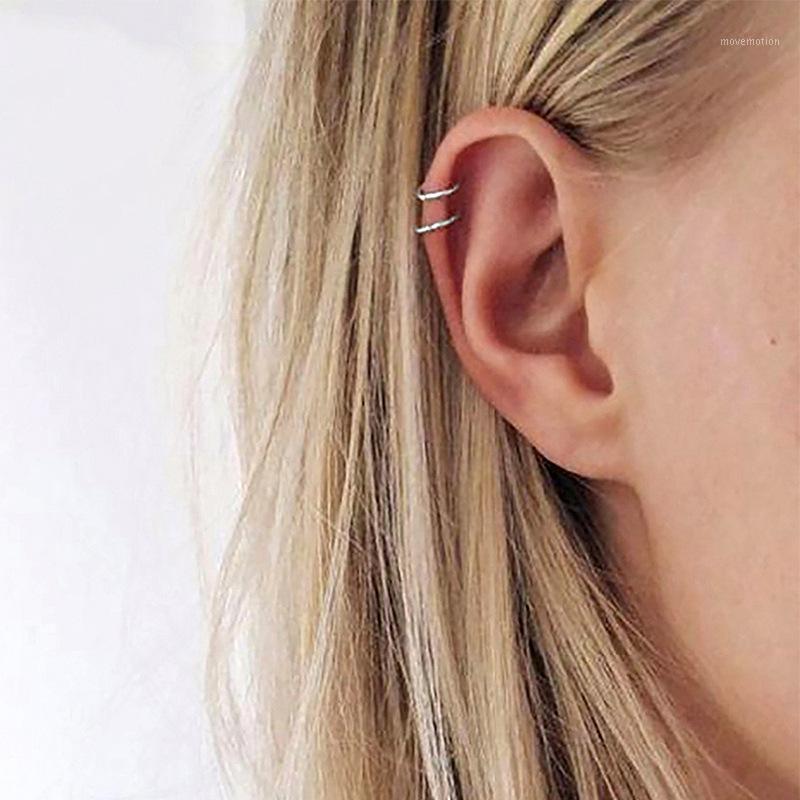 Stainless Steel Double-layer Ear Clip Unisex Simple Fashion Earless Earrings Cross-border 316L Earrings1
Stainless Steel Double-layer Ear Clip Unisex Simple Fashion Earless Earrings Cross-border 316L Earrings1
