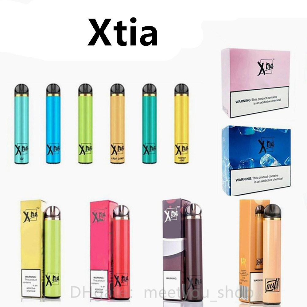 Newest PUFF Xtia puff bar Disposable Vape Pen Cartridges Starter Kit Device System Vaporizer Quality assurance of factory direct selling
Newest PUFF Xtia puff bar Disposable Vape Pen Cartridges Starter Kit Device System Vaporizer Quality assurance of factory direct selling