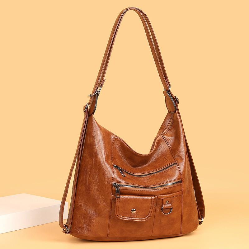 Multi-pocket Designer Handbags High Quality PU Leather Shoulder Bags for Women High Capacity Crossbody Bags Bolsa Feminina, Black
Multi-pocket Designer Handbags High Quality PU Leather Shoulder Bags for Women High Capacity Crossbody Bags Bolsa Feminina, Black