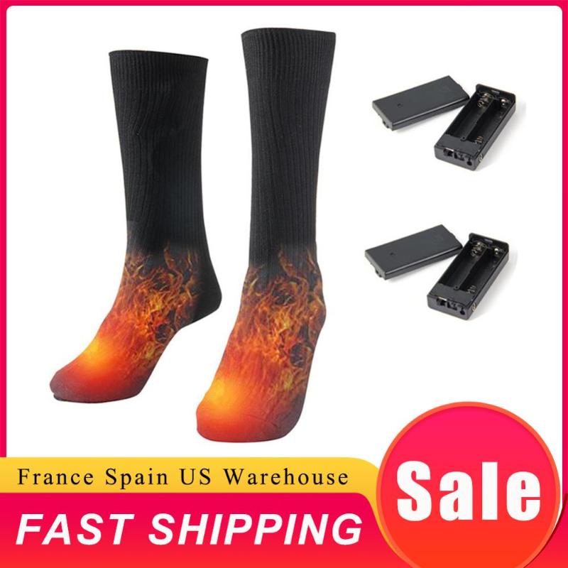 3V Thermal Cotton Heated Socks Men Women Battery Case Battery Operated Winter Foot Warmer Electric Socks Warming, 1 pair
3V Thermal Cotton Heated Socks Men Women Battery Case Battery Operated Winter Foot Warmer Electric Socks Warming, 1 pair
