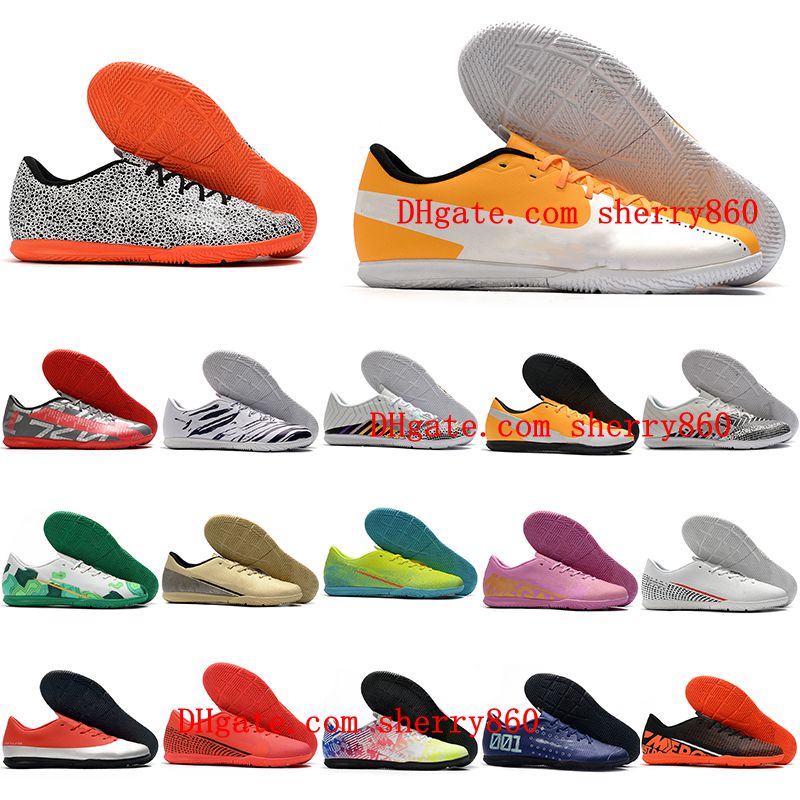 2020 top mens soccer cleats Mercurial VaporX 13 Academy IC Indoor soccer shoes CR7 neymar ronaldo football boots cheap new
2020 top mens soccer cleats Mercurial VaporX 13 Academy IC Indoor soccer shoes CR7 neymar ronaldo football boots cheap new