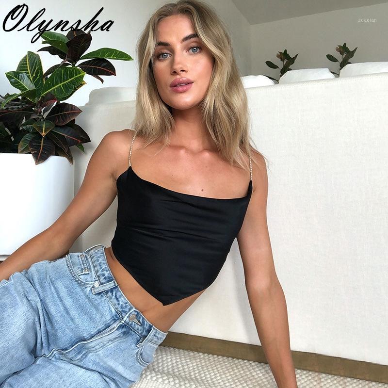 Sexy Black Backless Crop Top Women Rhinestone Chain Camis Tops 2020 Streetwear Back Bandage Cropped Top Femme1, As pic
Sexy Black Backless Crop Top Women Rhinestone Chain Camis Tops 2020 Streetwear Back Bandage Cropped Top Femme1, As pic