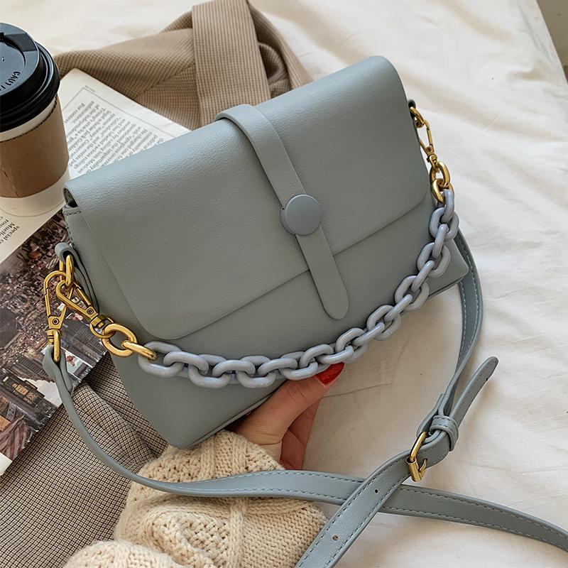 Trend Chain Flap Square Bag for Women's Luxury PU Leather Shoulder Bag Casual Ladies Solid Color Tote Handbag Crossbody Bags Sac, Black
Trend Chain Flap Square Bag for Women's Luxury PU Leather Shoulder Bag Casual Ladies Solid Color Tote Handbag Crossbody Bags Sac, Black