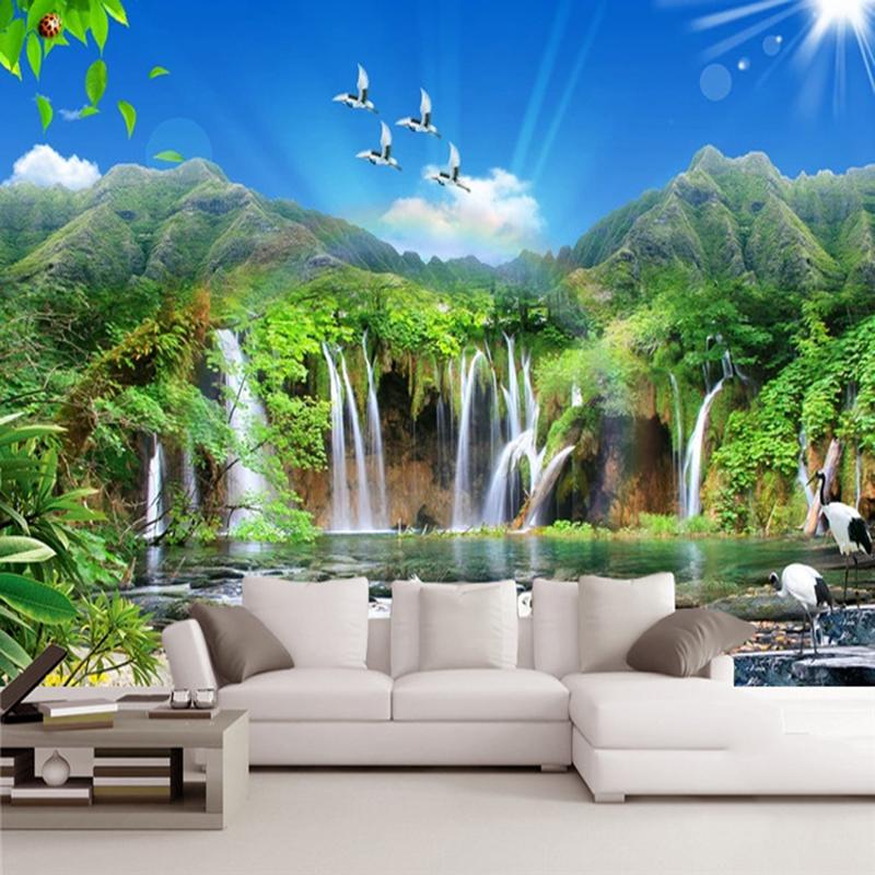 Custom Mural Wallpaper 3D Landscape Scenery Fresco Living Room TV Sofa Bedroom Home Decor Self-Adhesive Waterproof Canvas Murals, As pic
Custom Mural Wallpaper 3D Landscape Scenery Fresco Living Room TV Sofa Bedroom Home Decor Self-Adhesive Waterproof Canvas Murals, As pic