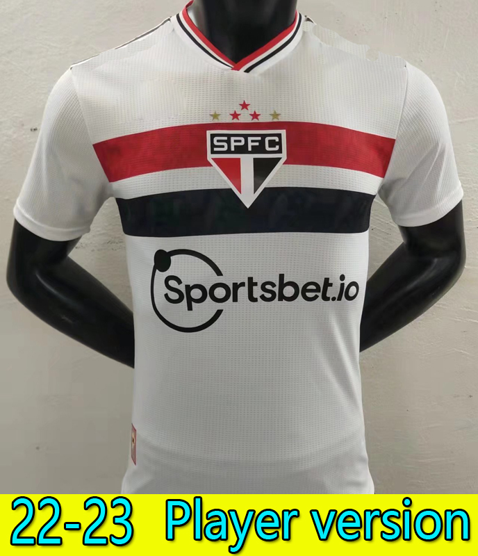 Player version 22 23 Sao Paulo soccer jersey São Paulo LUAN Calleri Nikão G.SARA men kids Kits Luciano Igor Gomes Patrick camisa 2022 2023 home white footbal shirt
Player version 22 23 Sao Paulo soccer jersey São Paulo LUAN Calleri Nikão G.SARA men kids Kits Luciano Igor Gomes Patrick camisa 2022 2023 home white footbal shirt