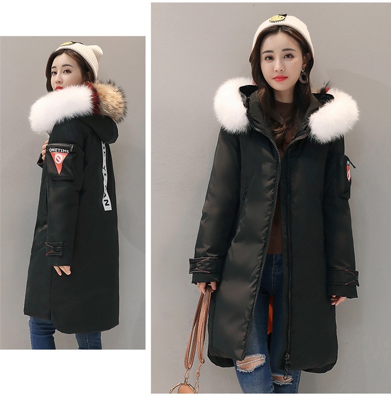 (TopFurMall)European Winter Women Parkas Down Coats Raccoon Fur Hoody Lady Long Outwear Overcoat LF9150 T200828