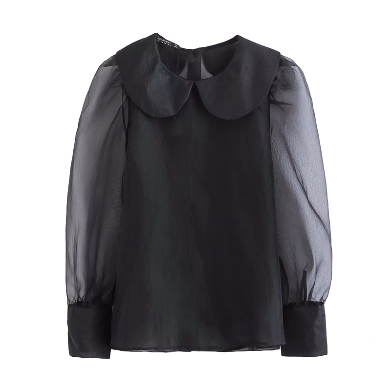 2021 New Elegant Women Black Organza Patchwork Shirt Fashion Ladies Sleeve Backless Tops Sweet Female Chic Button Blouse Savp
2021 New Elegant Women Black Organza Patchwork Shirt Fashion Ladies Sleeve Backless Tops Sweet Female Chic Button Blouse Savp
