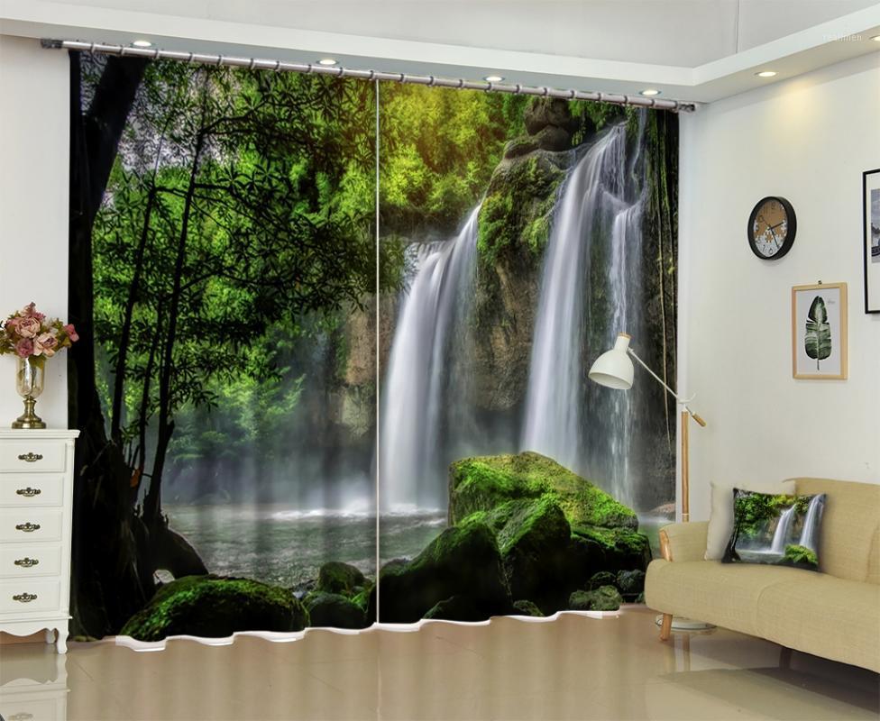 Waterfall print Modern Luxury 3D Blackout Window Curtain Drapes For Living room Bed room Hotel Wall Tapestry Cortinas Decorative1
Waterfall print Modern Luxury 3D Blackout Window Curtain Drapes For Living room Bed room Hotel Wall Tapestry Cortinas Decorative1