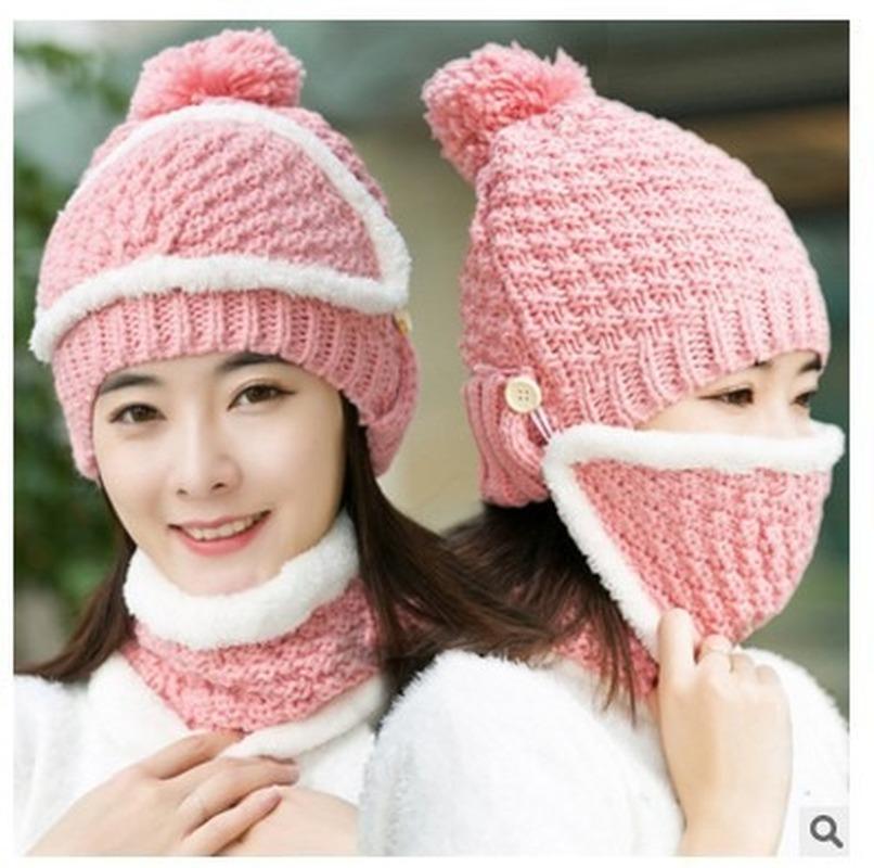 Winter Hats For Women With Breathing Mask 2in1 Knitted Hat Girl Pompoms Hat Warm Add Fur Lined Protective Winter, Black
Winter Hats For Women With Breathing Mask 2in1 Knitted Hat Girl Pompoms Hat Warm Add Fur Lined Protective Winter, Black