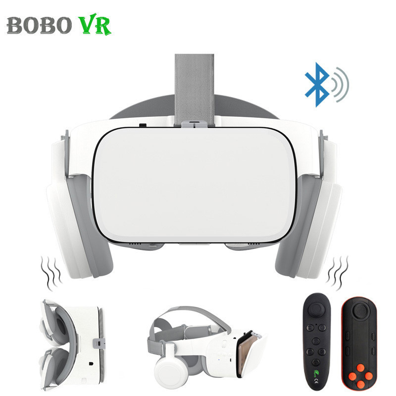 

BOBOVR Upgrade Glasses VR Headset Google Cardboard Bluetooth Virtual Reality Glasses Wireless VR Helmet For Smartphones LJ200919