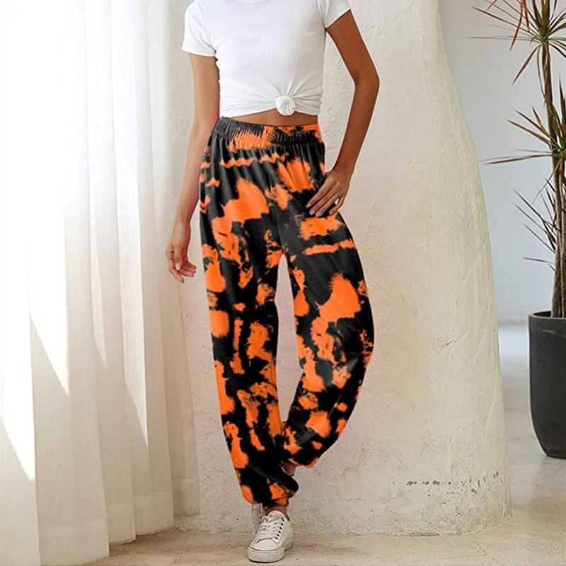 2020 Fashion Tie-dye Print Sweatpants Jogger Women High Waist Baggy Sport Casual Pants Hip Hop Trousers Streetwear, Orange
2020 Fashion Tie-dye Print Sweatpants Jogger Women High Waist Baggy Sport Casual Pants Hip Hop Trousers Streetwear, Orange