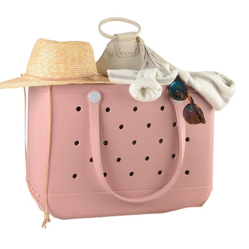 Bogg Bag Silicone Beach Custom Tote Fashion Eva Plastic WaterProof Beach Bags Women Summer Gifts
Bogg Bag Silicone Beach Custom Tote Fashion Eva Plastic WaterProof Beach Bags Women Summer Gifts
