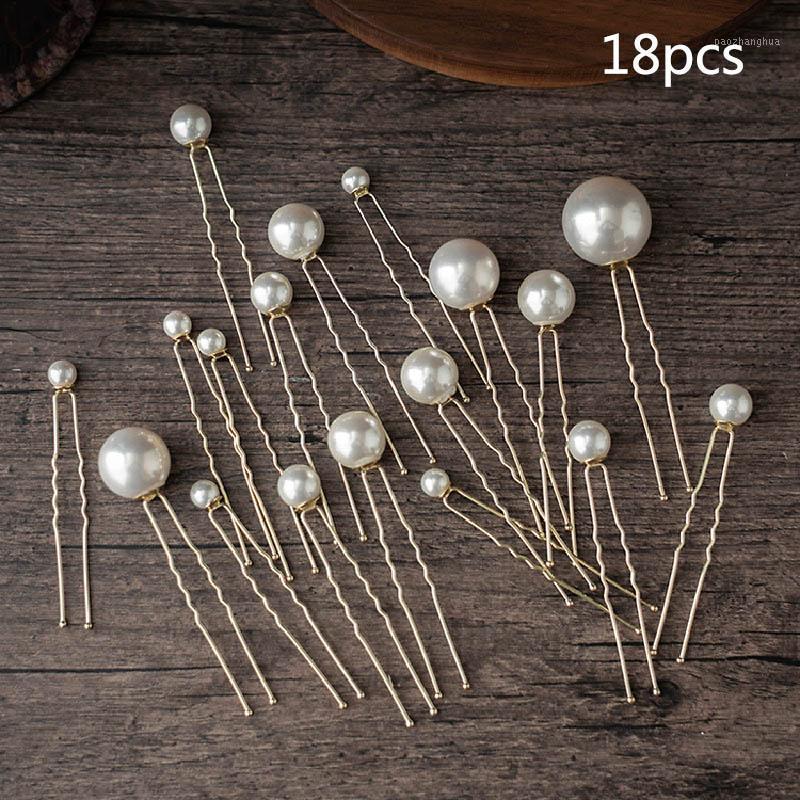 18pcs Handmade Pearl Hairpins Retro Hair U-Shaped Pin Sticks Headpeice Women Bride Wedding Dress Jewelry VL Clips & Barrettes, Golden;silver
18pcs Handmade Pearl Hairpins Retro Hair U-Shaped Pin Sticks Headpeice Women Bride Wedding Dress Jewelry VL Clips & Barrettes, Golden;silver