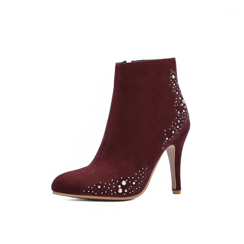 New Fashion Women Shoes Ankle Boots High Heel Winter Boots for Women Big Size 34-47 Black Purple Pink Red1
New Fashion Women Shoes Ankle Boots High Heel Winter Boots for Women Big Size 34-47 Black Purple Pink Red1