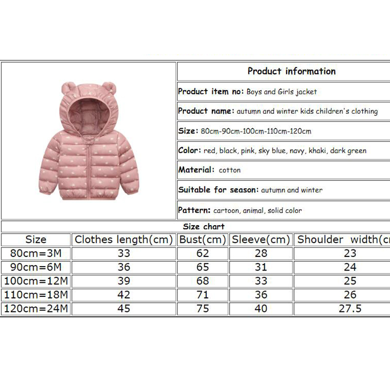 Kid Down Coats Infant Snow Wear Hooded Baby Girls Boys Cartoon Print Jackets Autumn Winter Warm Outerwear Children Clothes 201030
