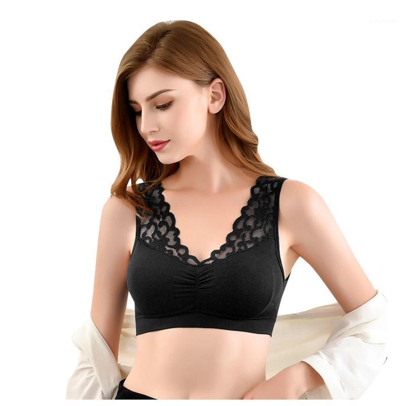 Women's Sport Underwear Sexy Lace Bra Unadjustable Sports Extra-Elastic Breathable Lace Trim Bra Seamless Sport Female Bielizna#1, Black
Women's Sport Underwear Sexy Lace Bra Unadjustable Sports Extra-Elastic Breathable Lace Trim Bra Seamless Sport Female Bielizna#1, Black
