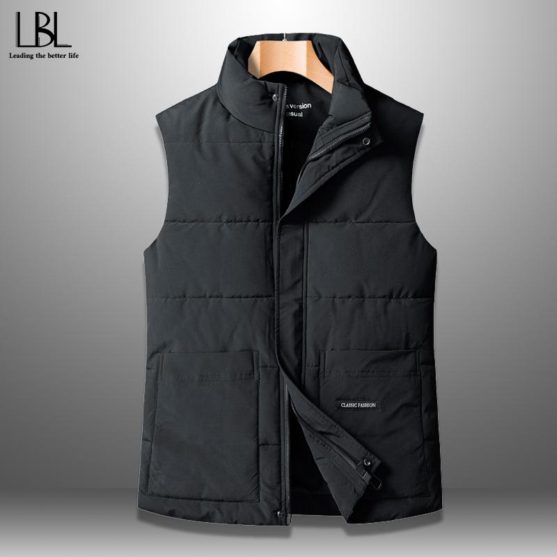 2020 Autumn Winter New Men Cotton Vest Jacket Solid Color Sleeveless Down Waistcoat Jacket Male Casual Vest Coat Plus Size 8XL, Th929 black
2020 Autumn Winter New Men Cotton Vest Jacket Solid Color Sleeveless Down Waistcoat Jacket Male Casual Vest Coat Plus Size 8XL, Th929 black