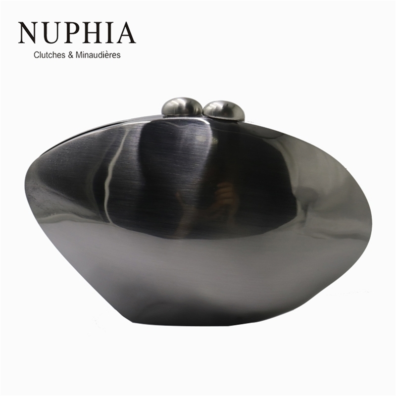 NUPHIA Shell Clutches Metal Box Purse and Evening Clutch Bags for Women Party Prom Bronze Silver Black Gold Y201224
NUPHIA Shell Clutches Metal Box Purse and Evening Clutch Bags for Women Party Prom Bronze Silver Black Gold Y201224