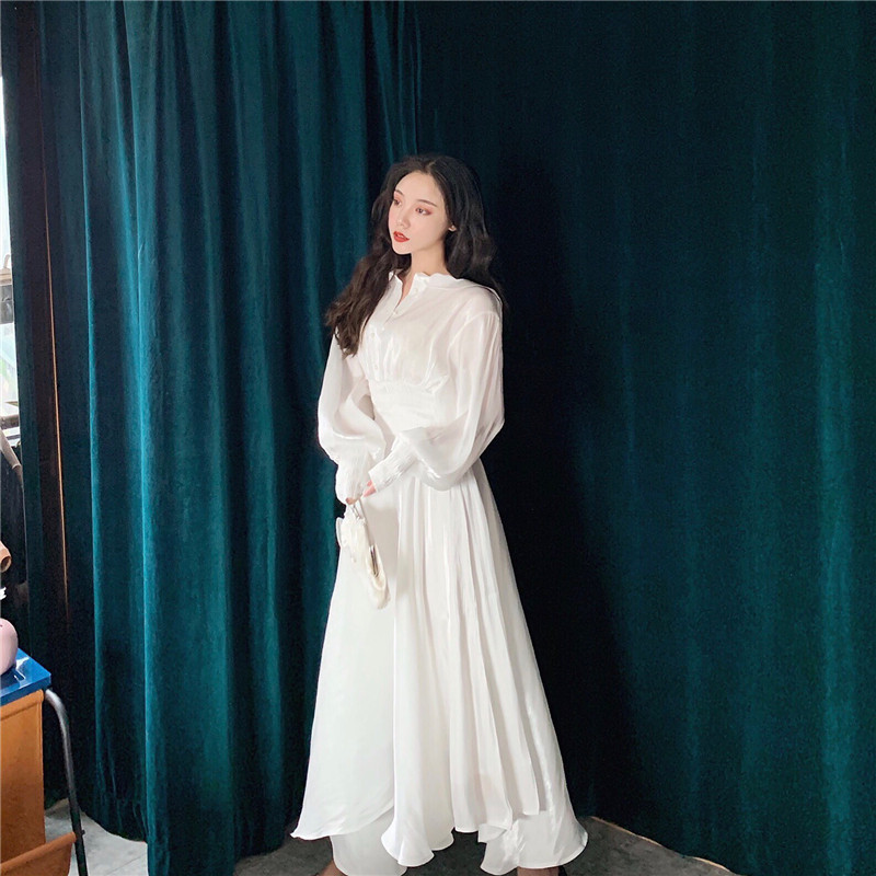 2021 New Spring Two Sets Female Pieces Puff Silk Sleeves High Waist Skirt Line the Fairy Long White Dress 2 Set 05RN, Only top
2021 New Spring Two Sets Female Pieces Puff Silk Sleeves High Waist Skirt Line the Fairy Long White Dress 2 Set 05RN, Only top