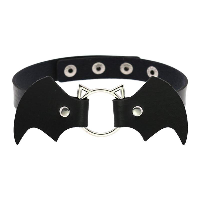 KMVEXO Sexy Leather Choker Necklace Women Harajuku Bat Fashion Turkish Festival Rave Jewelry Punk Gothic Necklace For Girls 2020
KMVEXO Sexy Leather Choker Necklace Women Harajuku Bat Fashion Turkish Festival Rave Jewelry Punk Gothic Necklace For Girls 2020