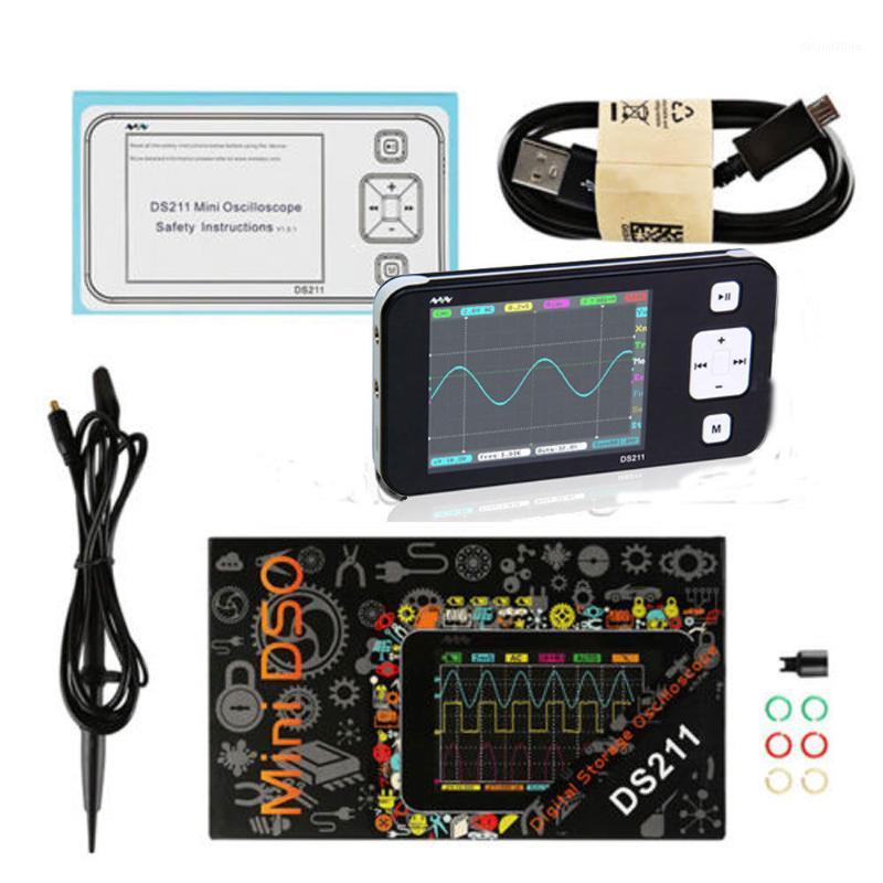 MINI DS211 Portable LCD Digital Oscilloscope ARM Nano Pocket Size Professional Digital DSO211 Automotive with MCX Probe1
MINI DS211 Portable LCD Digital Oscilloscope ARM Nano Pocket Size Professional Digital DSO211 Automotive with MCX Probe1