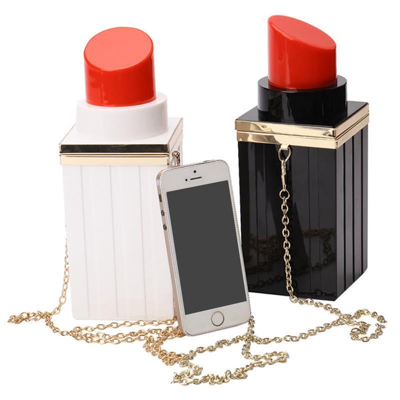 Acrylic Box Lipstick Shape Purse with Chain Evening Bag Vintage Banquet Handbag for Wedding/Dating/Party
Acrylic Box Lipstick Shape Purse with Chain Evening Bag Vintage Banquet Handbag for Wedding/Dating/Party