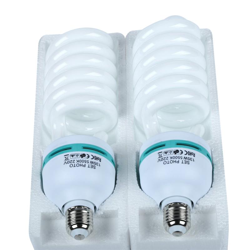 2 x 135W Photography Fluorescent CFL Daylight Balanced Bulb with 5500K Color Temperature for Photography & Video Studio Lighting
2 x 135W Photography Fluorescent CFL Daylight Balanced Bulb with 5500K Color Temperature for Photography & Video Studio Lighting