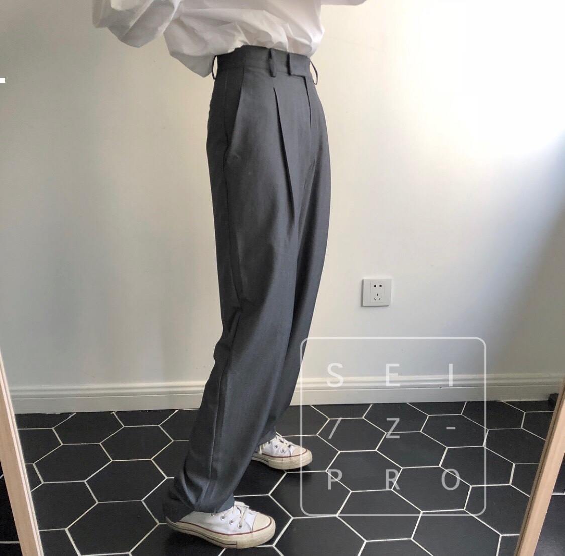 Gray 2021 New Waman Straight-line Wide Waist High Pants Women Autumn Suitpants Ojy8 0P0O, Games
Gray 2021 New Waman Straight-line Wide Waist High Pants Women Autumn Suitpants Ojy8 0P0O, Games