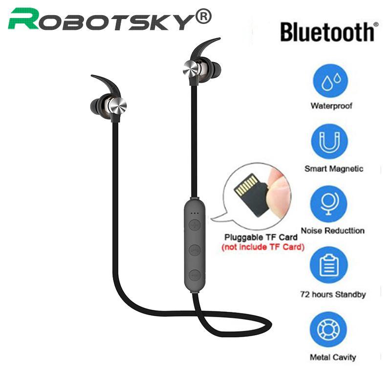 XT22 Wireless Bluetooth 4.2 Earphone Magnetic Attraction Headset 3D Stereo Bass Waterproof Sports Headphone with Mic TF Card1
XT22 Wireless Bluetooth 4.2 Earphone Magnetic Attraction Headset 3D Stereo Bass Waterproof Sports Headphone with Mic TF Card1