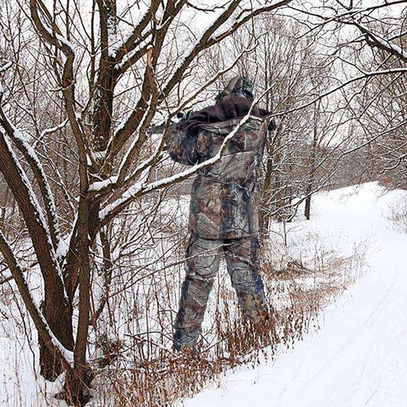Winter Warm Hunting Clothes Thicken Bird Watching Fishing Cloth Outdoor Bionic Camo Ghillie Suit Sniper Hunting Camouflage Cloth, Jacket pants
Winter Warm Hunting Clothes Thicken Bird Watching Fishing Cloth Outdoor Bionic Camo Ghillie Suit Sniper Hunting Camouflage Cloth, Jacket pants