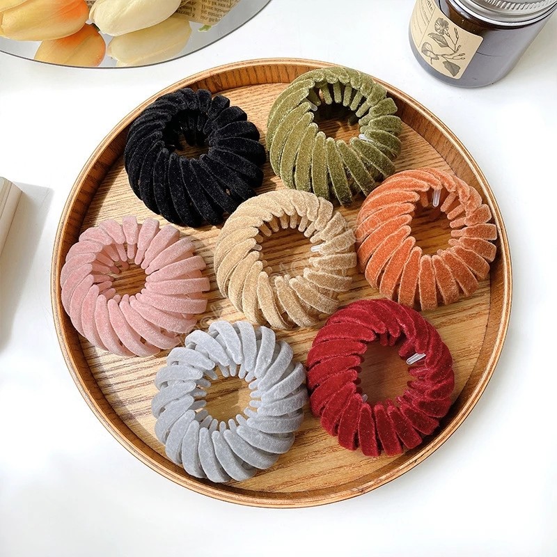 Fashion Women Bun Hair Claw Clamps Horsetail Buckle Hair Clip Bird Nest Expanding Hair Accessories Female Ponytail Holder