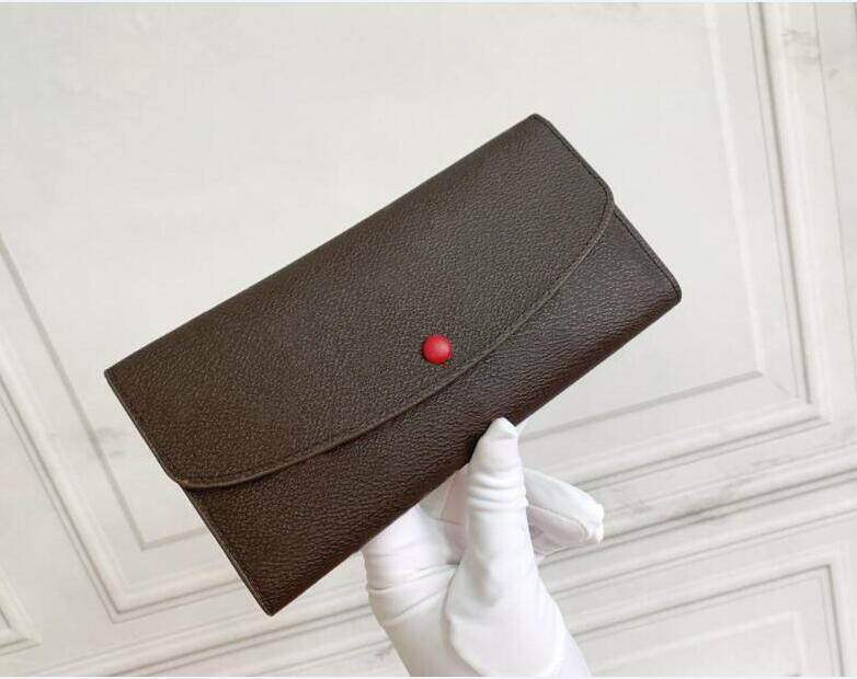 Top Quality Real Leather Emilie Wallet Fashion Womens Button Long Wallet Card Coin Purse Zippy Brown Waterproof Famous Card bag With Box, Red;black
Top Quality Real Leather Emilie Wallet Fashion Womens Button Long Wallet Card Coin Purse Zippy Brown Waterproof Famous Card bag With Box, Red;black