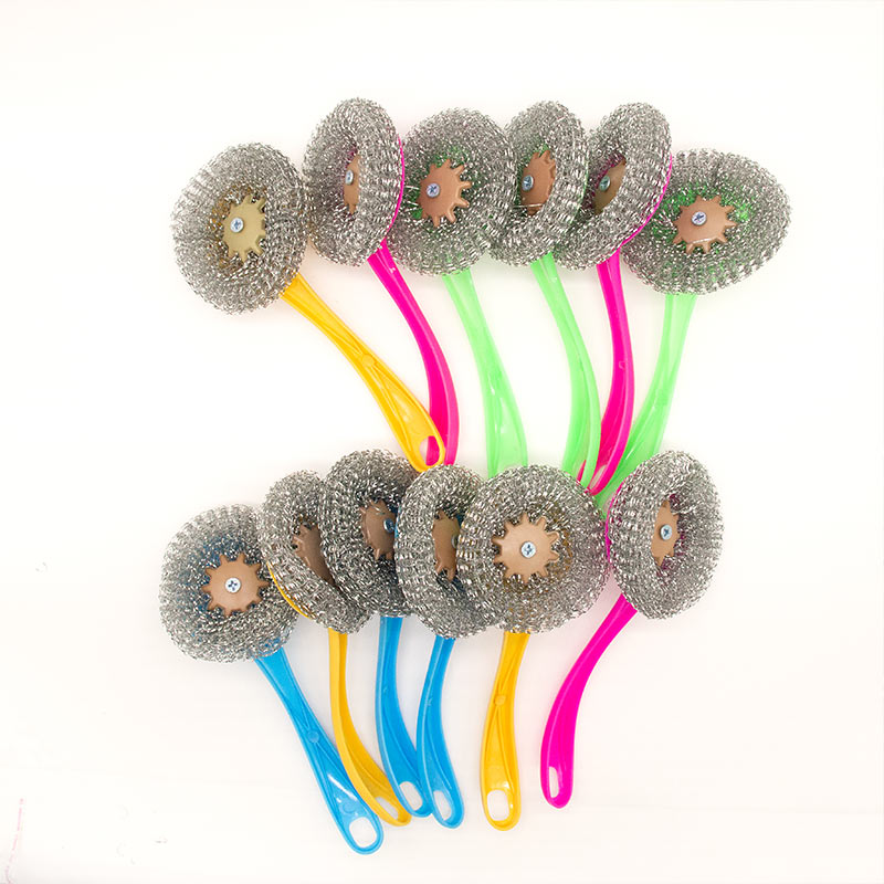 Pan brush steel wire ball can be replaced with handle kitchen decontamination long handle pan brush cleaning ball wash dishes wipe hotel cle
Pan brush steel wire ball can be replaced with handle kitchen decontamination long handle pan brush cleaning ball wash dishes wipe hotel cle