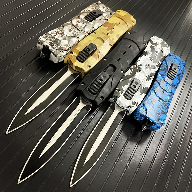 

BM Auto Tactical Folding Knife 9 Styles 440C Plastic Handle Automatic Outdoor Camping Hunting Survival Pocket Utility Rescue EDC Tools C07 A07 BM42 BM51