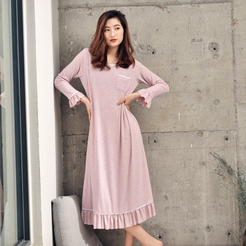 Summer Lotus Leaf Sleepwear Womens Lingerie Nightgown Naked Sleeping Home Dress Summer Long Sleeve Night Gown Set Sleep Wear, Black
Summer Lotus Leaf Sleepwear Womens Lingerie Nightgown Naked Sleeping Home Dress Summer Long Sleeve Night Gown Set Sleep Wear, Black