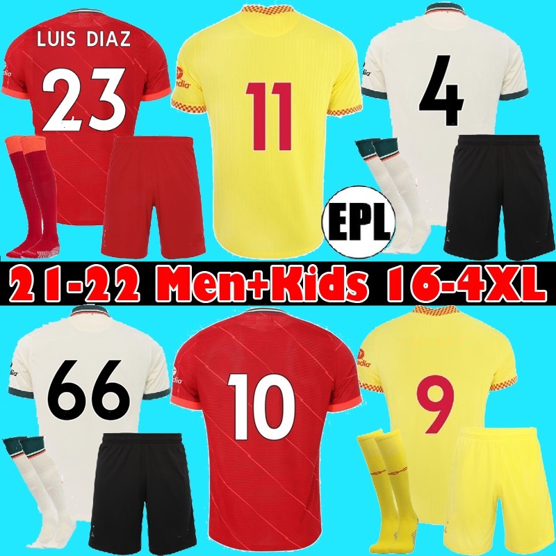 2021 2022 LUIS DIAZ soccer jerseys 21 22 football shirt ALEXANDER ARNOLD A.BECKER PHILLIPS KEITA KONATE child Camisa de futebol adult Men kids uniforms kits, Multi
2021 2022 LUIS DIAZ soccer jerseys 21 22 football shirt ALEXANDER ARNOLD A.BECKER PHILLIPS KEITA KONATE child Camisa de futebol adult Men kids uniforms kits, Multi