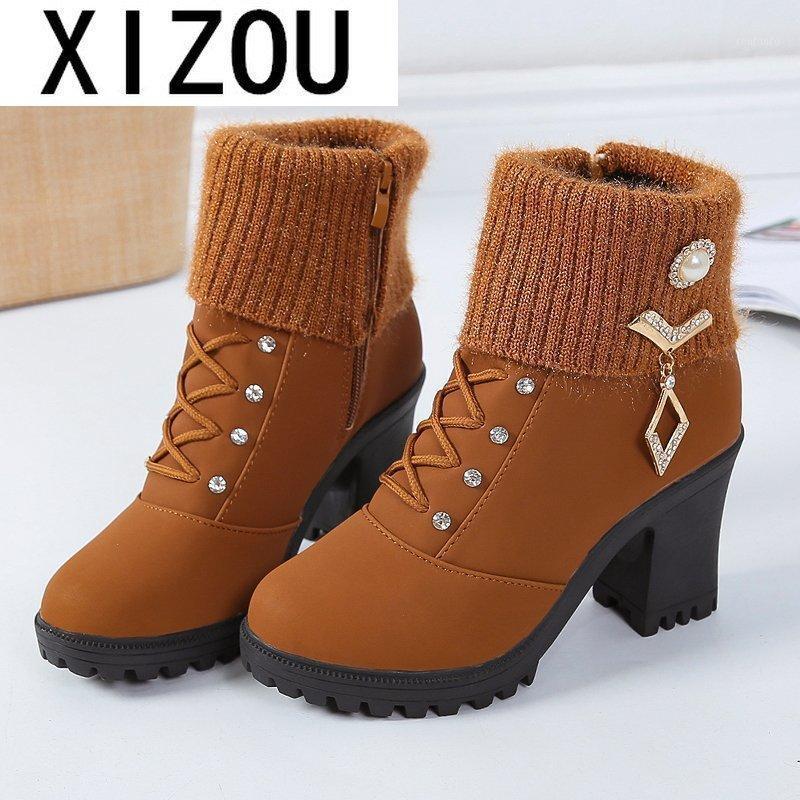 2020 Winter Shoes Women Platform Ankle Boots Rhinestone Snow Shoes Cross-tied High Heels Warm Plush Booties Botas Mujer1, Black
2020 Winter Shoes Women Platform Ankle Boots Rhinestone Snow Shoes Cross-tied High Heels Warm Plush Booties Botas Mujer1, Black