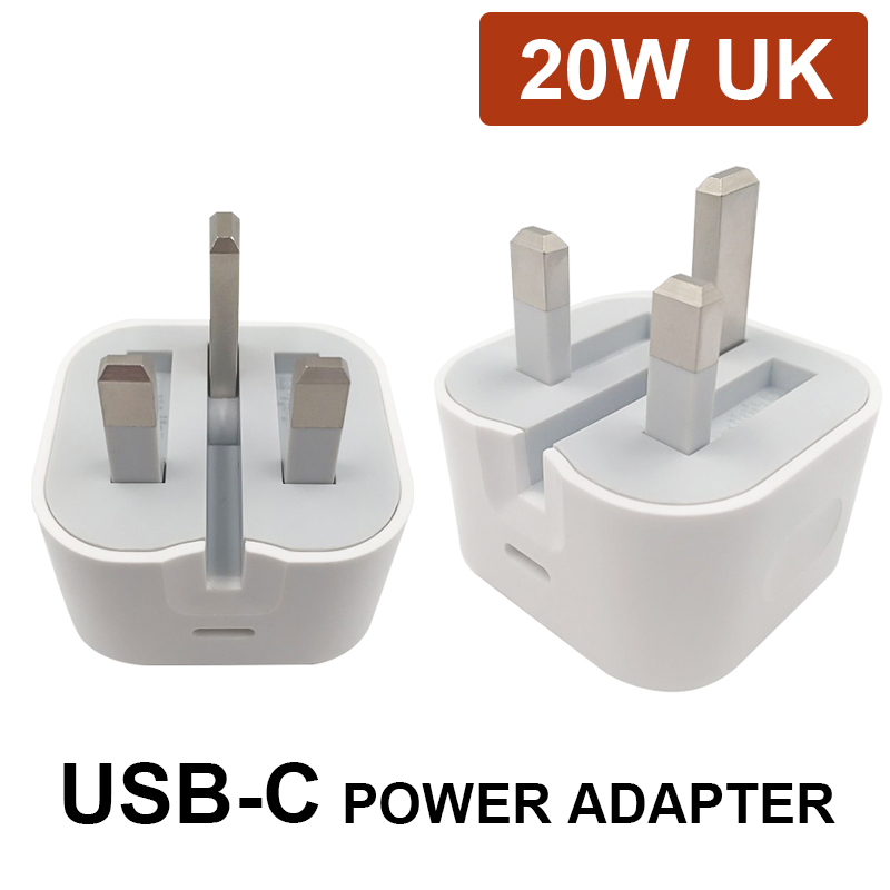 PD 20W Fast Safety Charger for iPhone 12 11 UK Plug USB-C Port Home Power Adapter Quick Chargers No Retail Box
PD 20W Fast Safety Charger for iPhone 12 11 UK Plug USB-C Port Home Power Adapter Quick Chargers No Retail Box