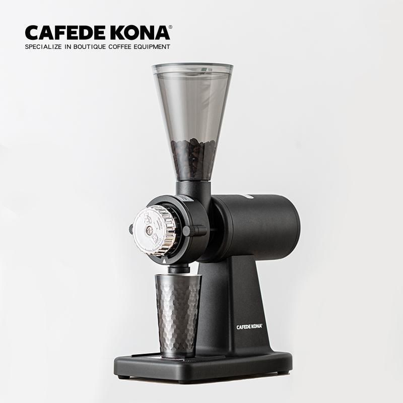CAFEDE KONA Electric Coffee Grinder 200g Automatic Coffee Grinder Single Mill Efficient Grinding Uniform Particles 220V1
CAFEDE KONA Electric Coffee Grinder 200g Automatic Coffee Grinder Single Mill Efficient Grinding Uniform Particles 220V1