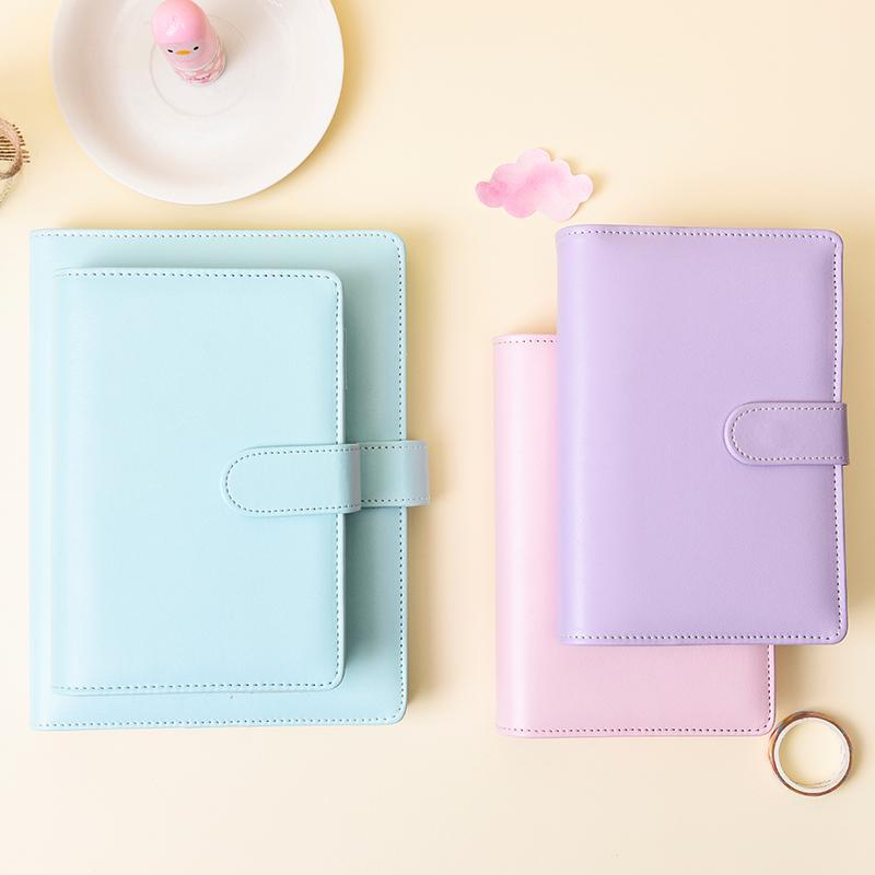 A5 A6 Loose-leaf Notepad Macaron Candy Color Multifunctional Handbook Loose-leaf Notebook Spiral Binder Stationery For School1
A5 A6 Loose-leaf Notepad Macaron Candy Color Multifunctional Handbook Loose-leaf Notebook Spiral Binder Stationery For School1
