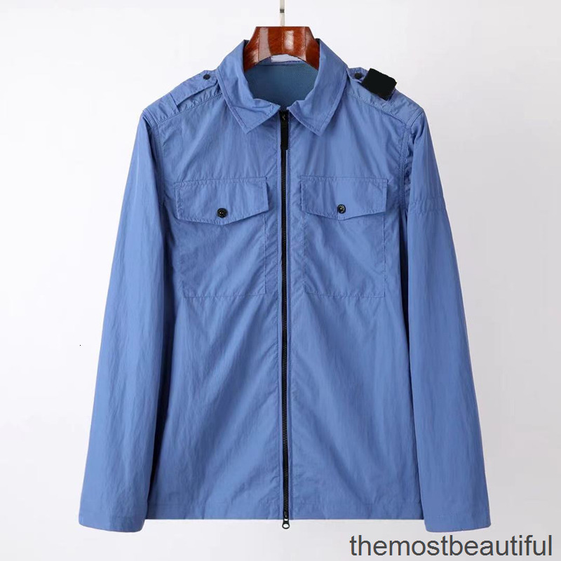 Men's Jackets Superior quality Summer Zipper Simple solid color couple shirt Lapel sports coat Epaulet Embroidery European and American T3JD, 1# packing bag
Men's Jackets Superior quality Summer Zipper Simple solid color couple shirt Lapel sports coat Epaulet Embroidery European and American T3JD, 1# packing bag