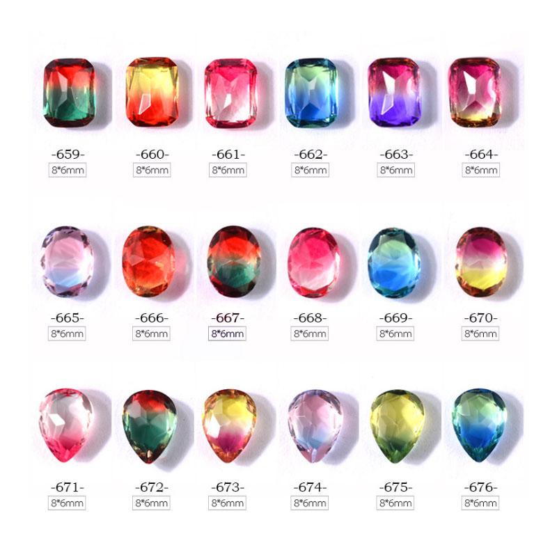 Hotsell Crystal Glass Multi-color Top Tourmaline Nail Rhinestones Droptear Square Charm 3d Diamond Jewelry DIY Nail Decorations
Hotsell Crystal Glass Multi-color Top Tourmaline Nail Rhinestones Droptear Square Charm 3d Diamond Jewelry DIY Nail Decorations