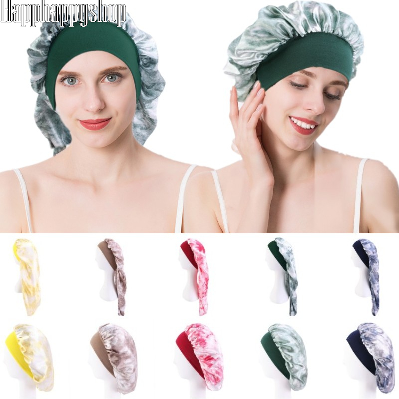 Women and Ladies Printed Elastic Wide Bonnet Long Hair Care Hat Sleeping Cap African Turban India Headscarf Wrap Muslim Headwear, Yellow2
Women and Ladies Printed Elastic Wide Bonnet Long Hair Care Hat Sleeping Cap African Turban India Headscarf Wrap Muslim Headwear, Yellow2