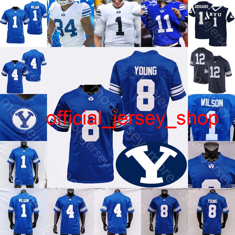 BYU Cougars Football Jersey NCAA College Zach Wilson Steve Young Lopini Katoa Tyler Allgeier Jaren Hall Neil Pau'u Ty Detmer Williams Sione, Black
BYU Cougars Football Jersey NCAA College Zach Wilson Steve Young Lopini Katoa Tyler Allgeier Jaren Hall Neil Pau'u Ty Detmer Williams Sione, Black