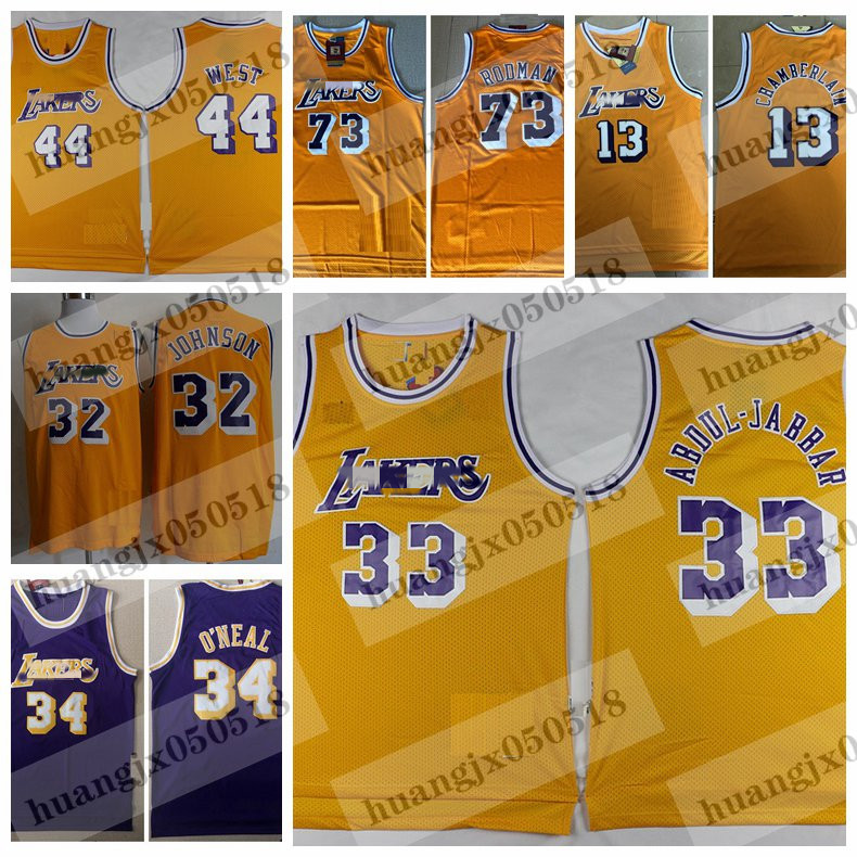 Men Jerry 44 West Kareem Abdul-Jabbar Dennis Rodman Wilt Chamberlain Shaquille 34 O'Neal Los Angeles Lakers basketball Jersey, Black;red
Men Jerry 44 West Kareem Abdul-Jabbar Dennis Rodman Wilt Chamberlain Shaquille 34 O'Neal Los Angeles Lakers basketball Jersey, Black;red