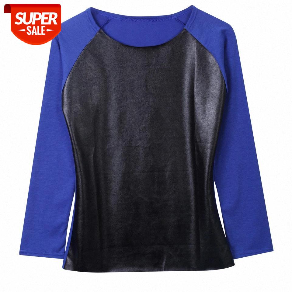 Summer Autumn New Fashion Tops Sexy Womens Leather Long Sleeve Splice Sweatshirt T-Shirt Casual Loose Tops #EE3i, White
Summer Autumn New Fashion Tops Sexy Womens Leather Long Sleeve Splice Sweatshirt T-Shirt Casual Loose Tops #EE3i, White