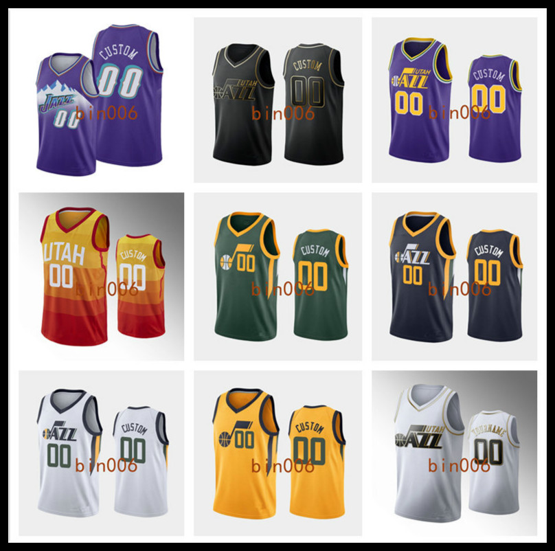 Custom Utah Jazz Men Women Kid 100% embroidery CITY Association Statement Icon basketball jersey S-6XL
Custom Utah Jazz Men Women Kid 100% embroidery CITY Association Statement Icon basketball jersey S-6XL