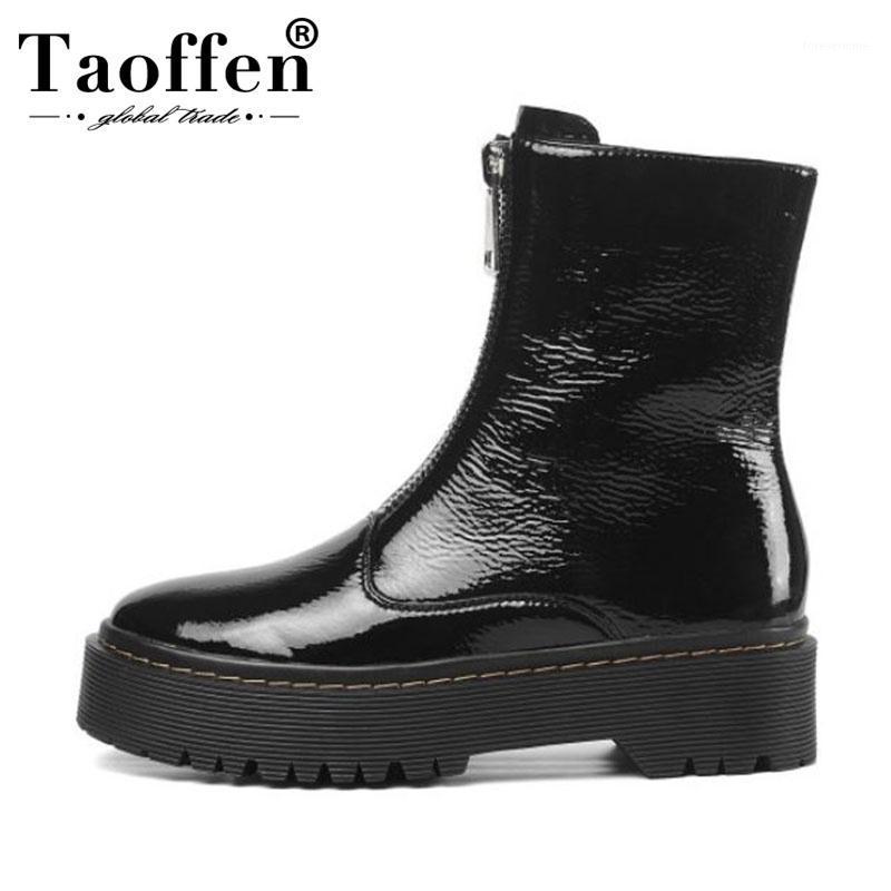 Taoffen Fashion Thick Sole Ankle Boots Young Women Zipper Winter Warm Casual Shoes Women Party Hot Sale Footwear Size 34-401, Black
Taoffen Fashion Thick Sole Ankle Boots Young Women Zipper Winter Warm Casual Shoes Women Party Hot Sale Footwear Size 34-401, Black