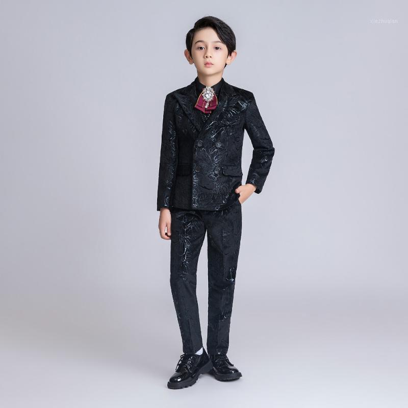 YuanLu 2020 Boys Suits Flower Print Velvet Kids Suits For Piano Wedding Blazer Jacket Formal Costume Silm Fit For Autumn Winter1, 3pcs
YuanLu 2020 Boys Suits Flower Print Velvet Kids Suits For Piano Wedding Blazer Jacket Formal Costume Silm Fit For Autumn Winter1, 3pcs